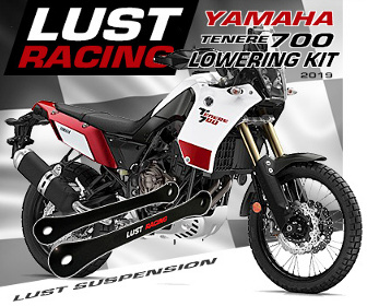 2019-2022 Yamaha Tenere 700 madallussarja, lisävaruste XT700Z Tenere, XTZ700 Tenere tarvike madallussarja