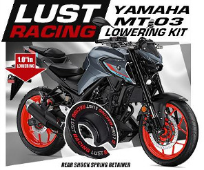 2021-2022 Yamaha MT03 madallussarja