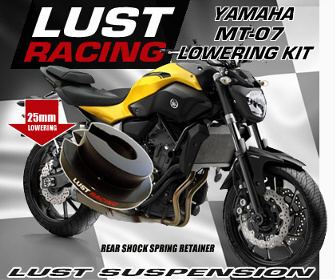 2014 - 2017 Yamaha MT07 madallussarja