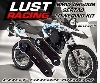 BMW G650GS Sertao madallussarja 2012-2014