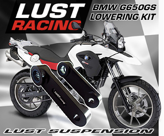 BMW G650GS madallussarjat 2009-2016