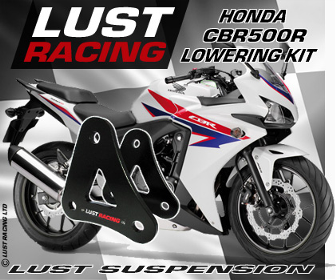 Honda CBR500R madallussarja vousimallit 2013-2018