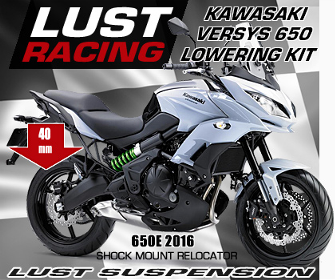 Kawasaki Versys 650 madallussarjat